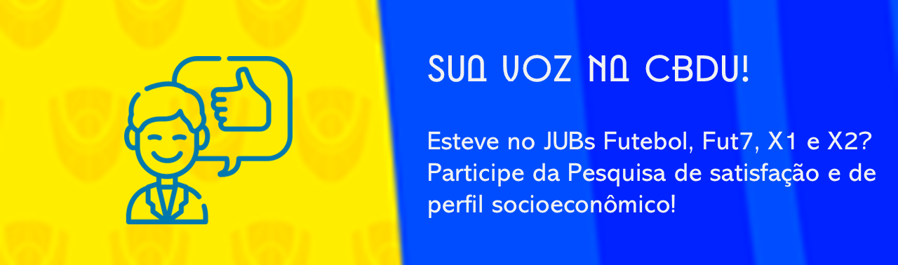 Participe da Pesquisa de satisfação e de perfil socioeconômico!
