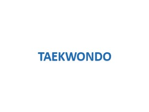 TAEKWONDO